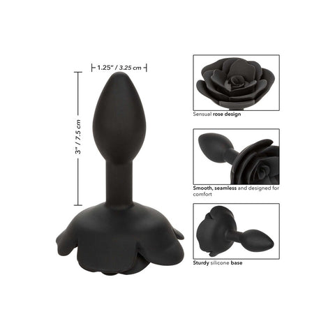 CalExotics Forbidden Small Rose Anal Plug > Anal Range > Tail Butt Plugs
