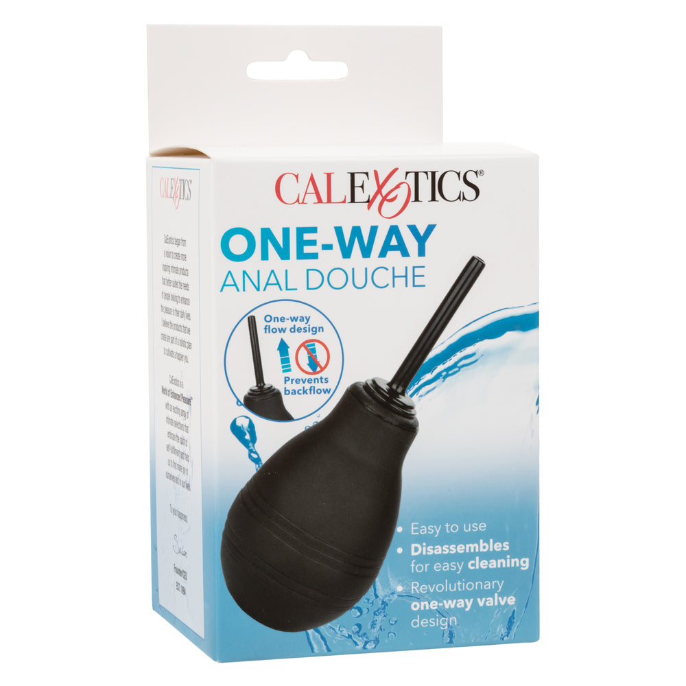 CalExotics One-Way Anal Douche with Black Leak-Proof Nozzle 7.3 fl. oz. Squeeze Bulb Secondary image
