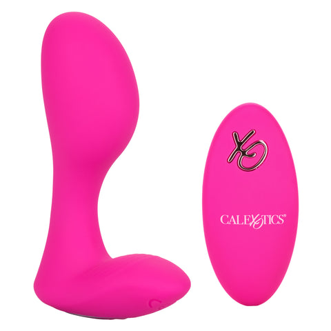 CalExotics Pink Silicone Remote G-Spot Arouser with 12 Vibration Functions and USB Rechargeable STIMULATORS