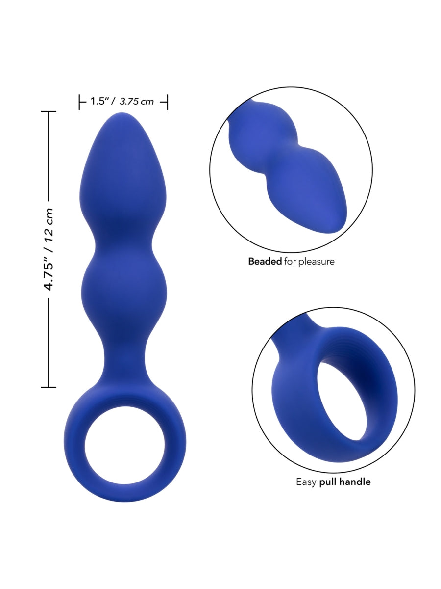 CalExotics Admiral Advanced Beaded Probe 4.75 Inch > Anal Range > Butt Plugs