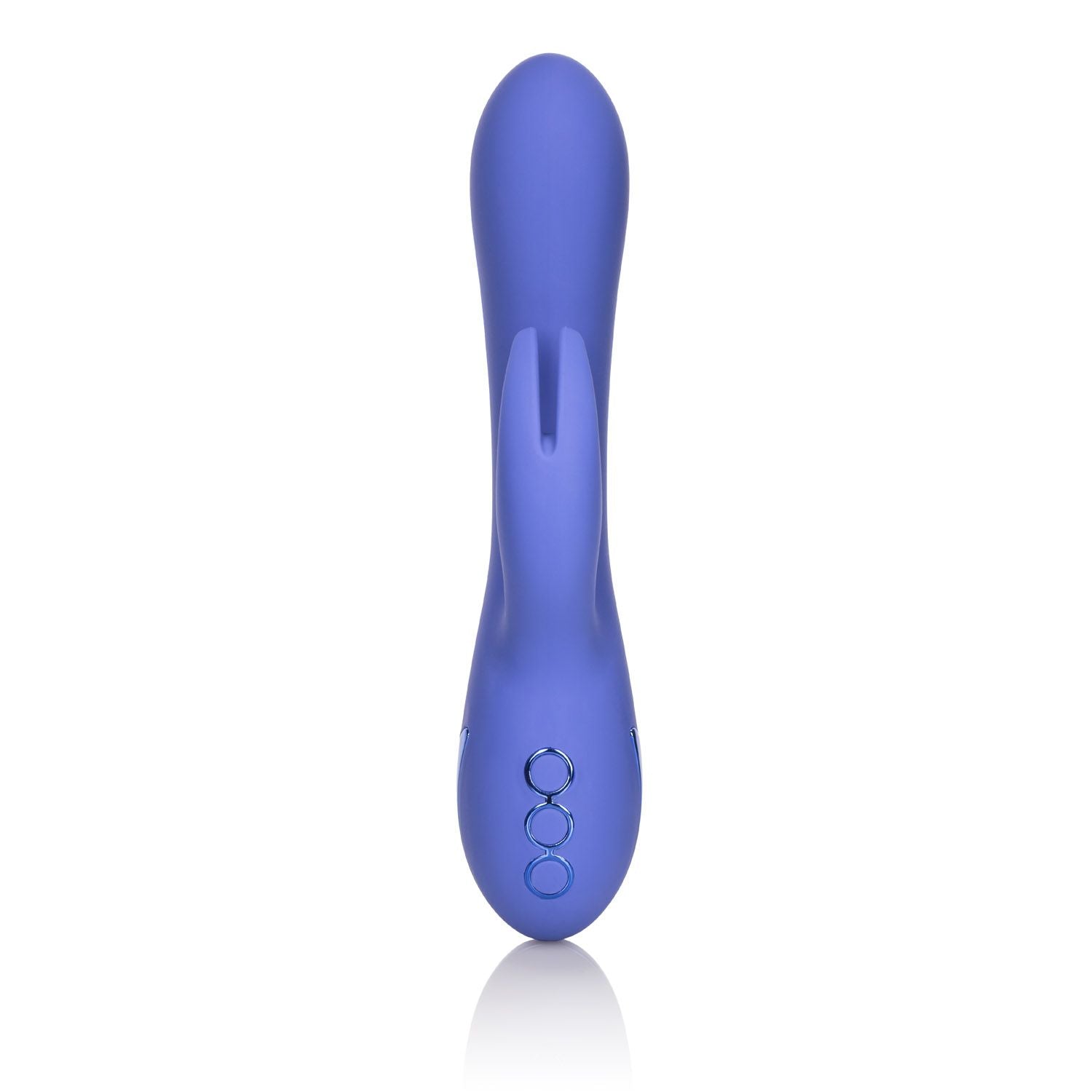 California Dreaming Beverly Hills Bunny Blue Silicone Rechargeable Massager with 10 Vibration Functions and 3 Shaft Rotation Speeds VIBRATORS-RABBIT