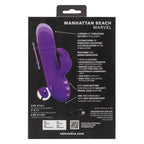 California Dreaming Manhattan Beach Marvel Purple Silicone Rabbit Vibrator > Vibrators > Ladies > Rabbit