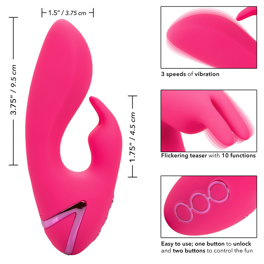 California Dreaming So Cal Sunshine 6 Inch Dual Vibe > Vibrators > Ladies > Rabbit