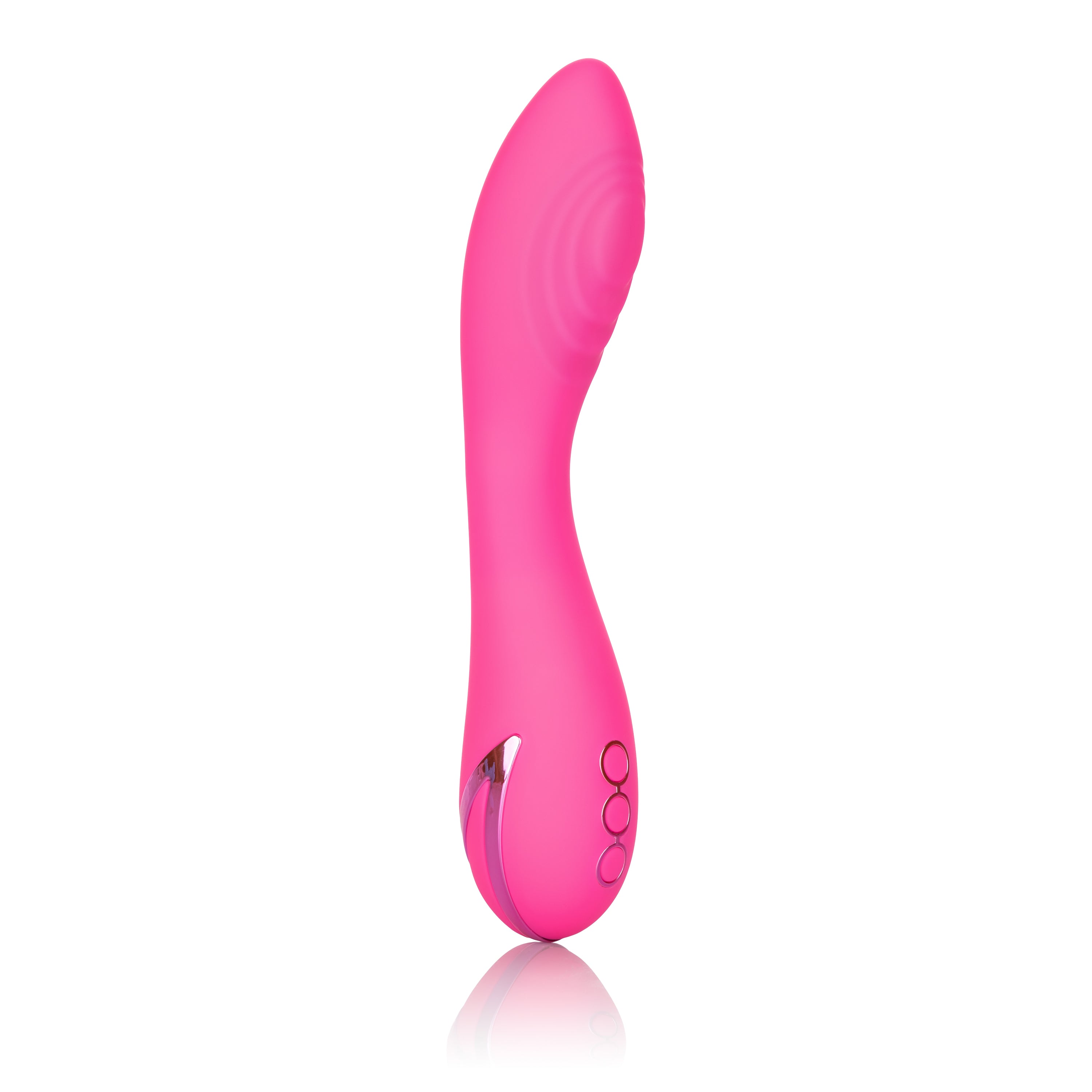 California Dreaming Surf City Centerfold Pink Silicone Vibrator with 3 Speeds and 10 Vibration Functions Vibrators