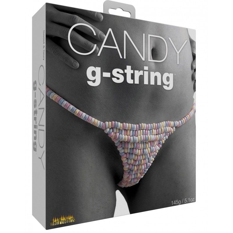 Candy Edible G-String – Multi-Flavored Edible Lingerie > Novelties > Candy & Edible Items Main image