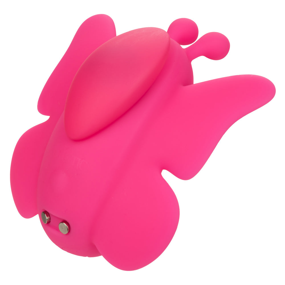 Neon Vibes The Flutter Vibe Pink Butterfly Panty Vibe with 10 Functions Silicone Waterproof > Sex Toys For Ladies > Panty Vibes