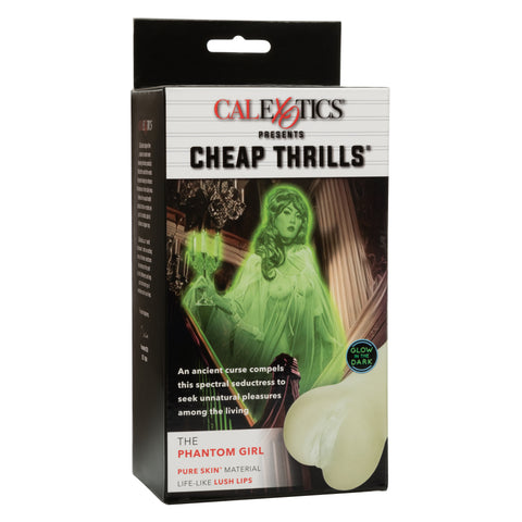 Cheap Thrills The Phantom Girl Glow in the Dark Male Masturbator Soft Life-Like Material Strokers - Fantasy