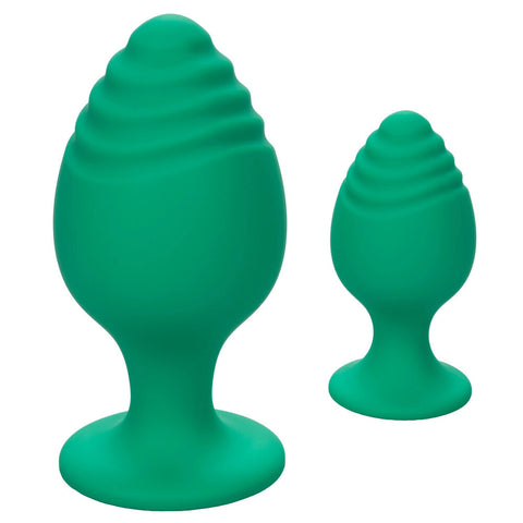 Cheeky Butt Plug Duo Green > Anal Range > Butt Plug Kits