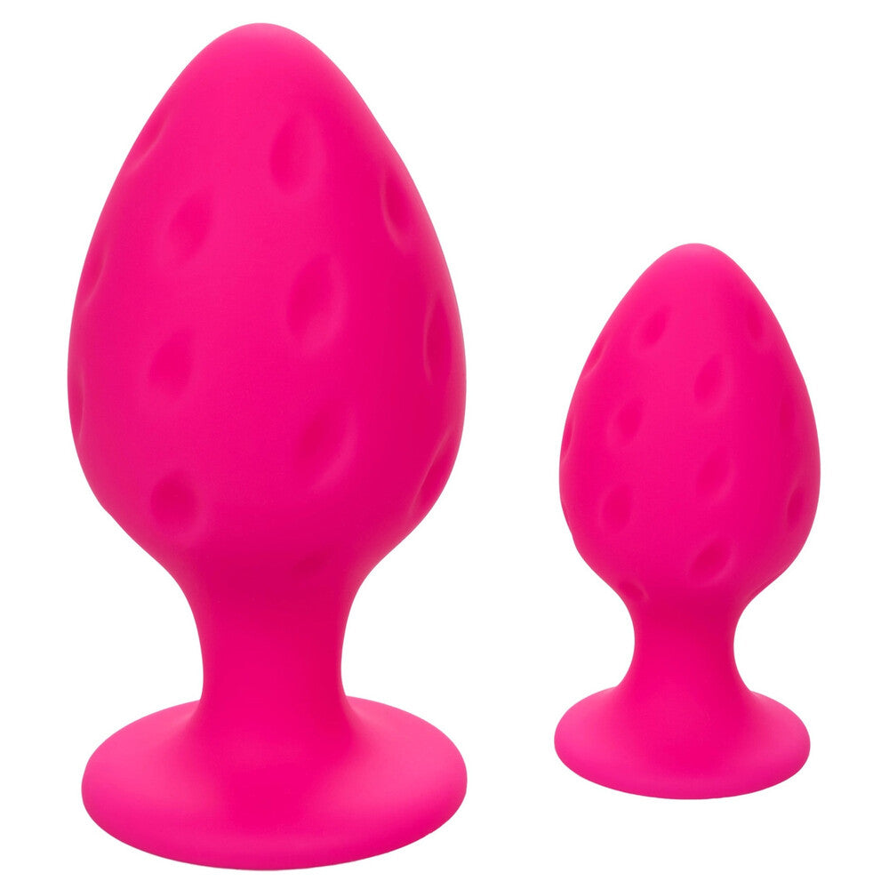 Cheeky Butt Plug Duo (Pink) – Playful Butt Plug Set > Anal Range > Butt Plug Kits