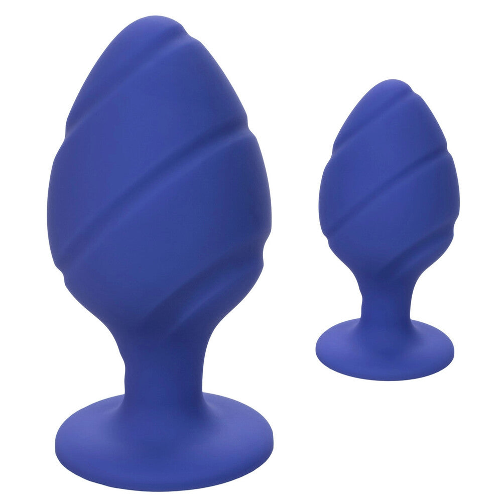 Cheeky Butt Plug Duo (Purple) – Playful Butt Plug Set > Anal Range > Butt Plug Kits Main image
