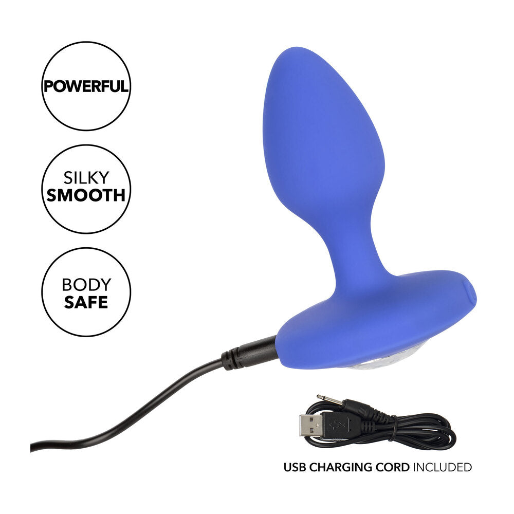 Cheeky Gems Collection Medium 3.5 Inches Silicone Butt Plug with Interchangeable Gems > Anal Range > Jewel Butt Plugs