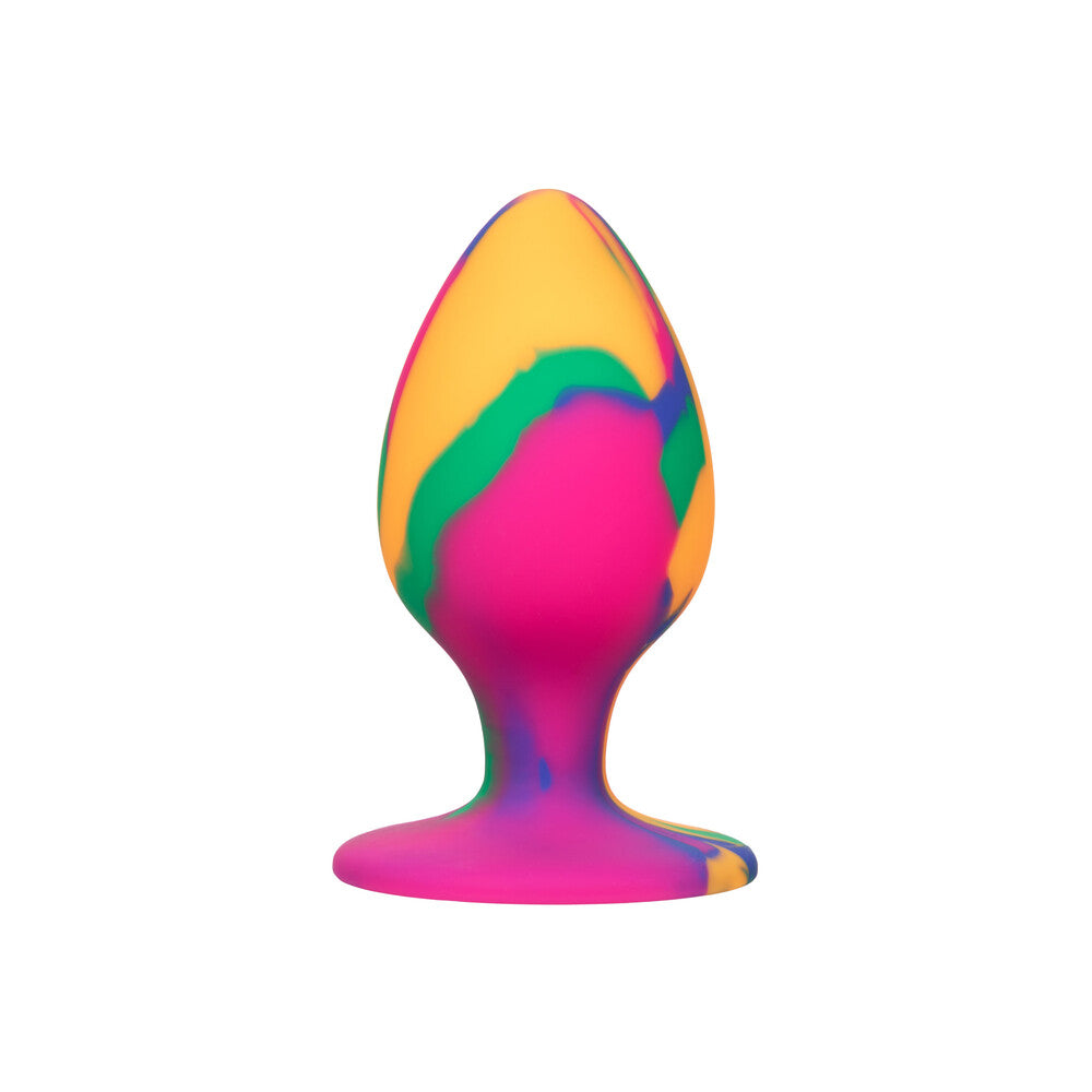 Cheeky Large Tie Dye – Vibrant Large Butt Plug 3.5 Inch > Anal Range > Butt Plugs