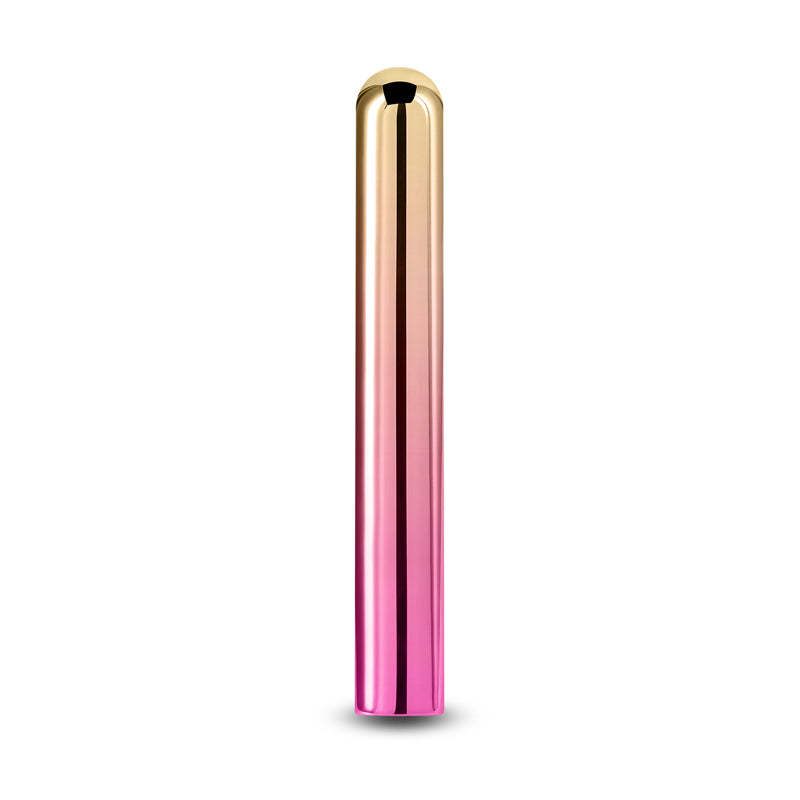 Chroma Sunrise Large 13.8 cm Metallic Pink/Gold Vibrator > Vibrators > Mini Vibrators