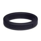 Classic Silicone Medium Stretch Penis Ring 44mm Black > Cock Ring > Single