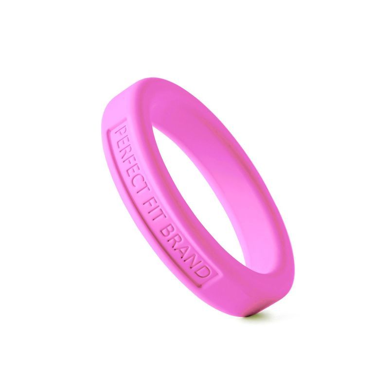 Classic Silicone Medium Stretch Penis Ring 44mm Pink > Cock Ring > Single Main image