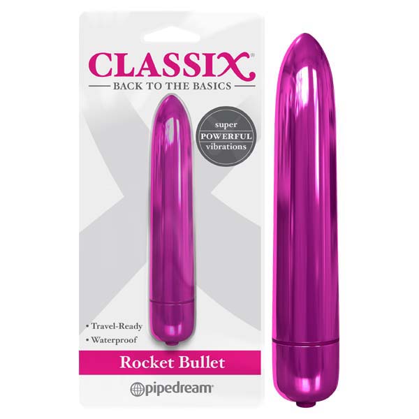 Classix Rocket Metallic Bullet Vibrator 8.9 cm > Vibrators > Mini Vibrators Main image