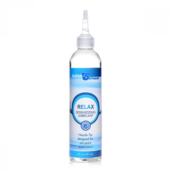 CleanStream Relax Desensitising Lubricant 237ml with Nozzle Tip > Essentials > Mens Enhancers Main image