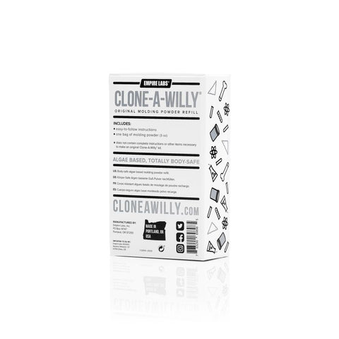 Clone A Willy Kit Molding Powder Refill 3 Ounce Box > Realistic Dildos and Vibes > Mould your own kits