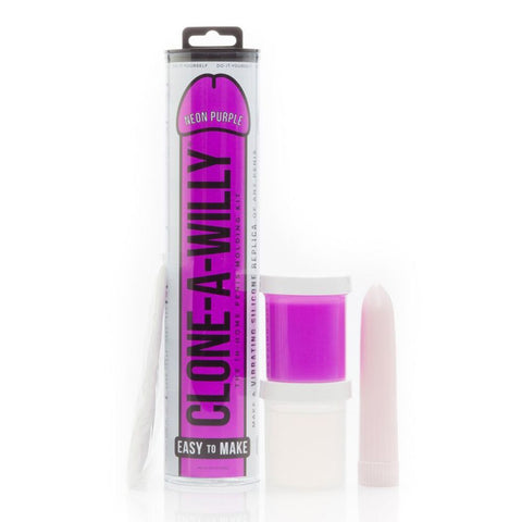 Clone A Willy Neon Purple Silicone Vibrator > Realistic Dildos and Vibes > Mould your own kits