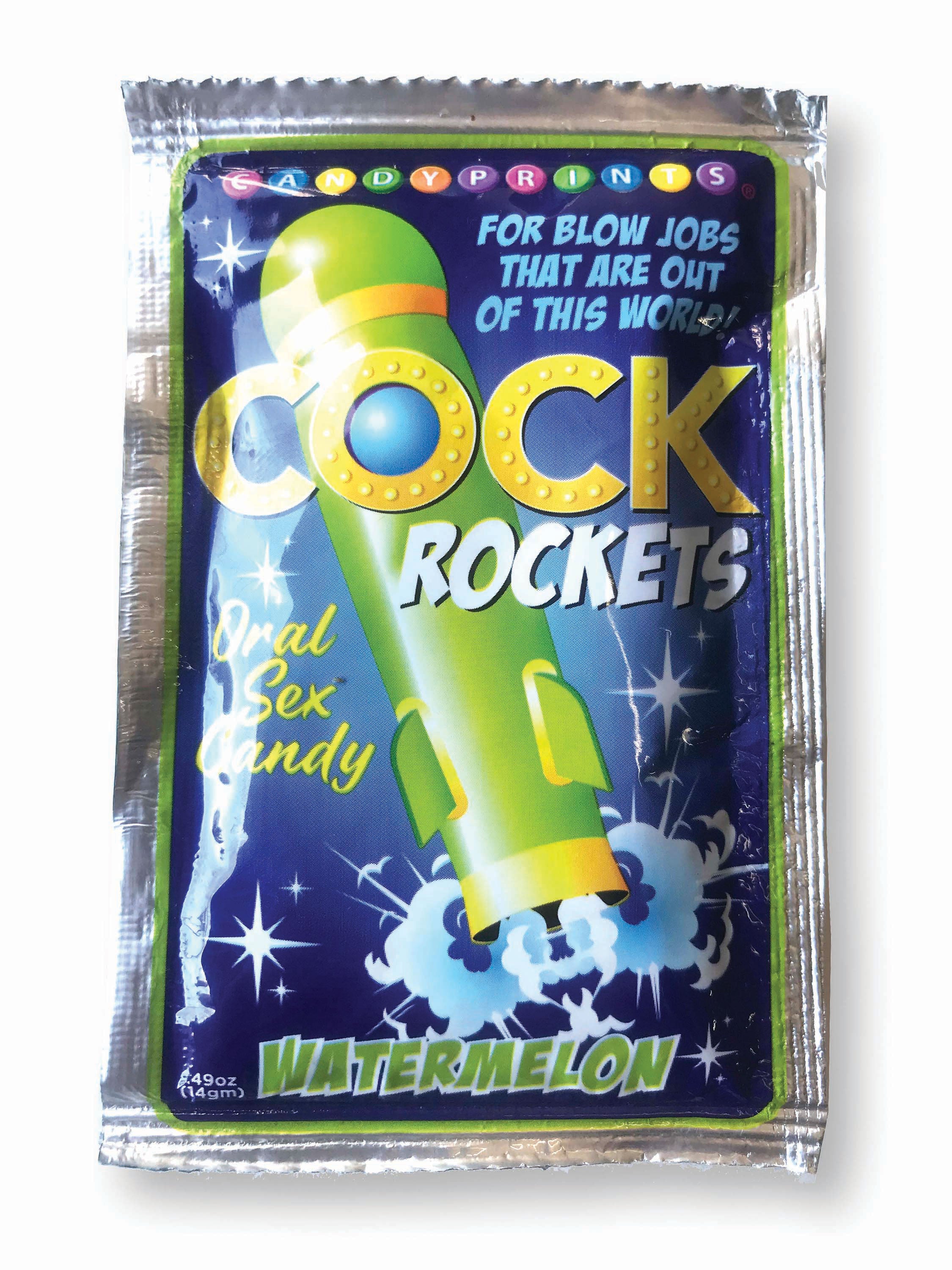 Cock Rockets Watermelon – Flavored Oral Sex Candy Edible Secondary image