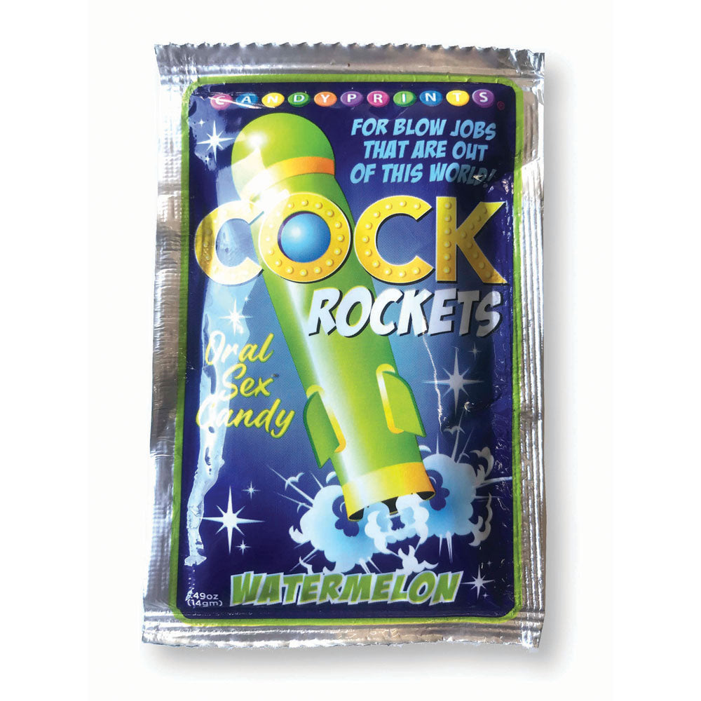 Cock Rockets Watermelon – Flavored Oral Sex Candy Edible > Novelties > Candy & Edible Items Main image