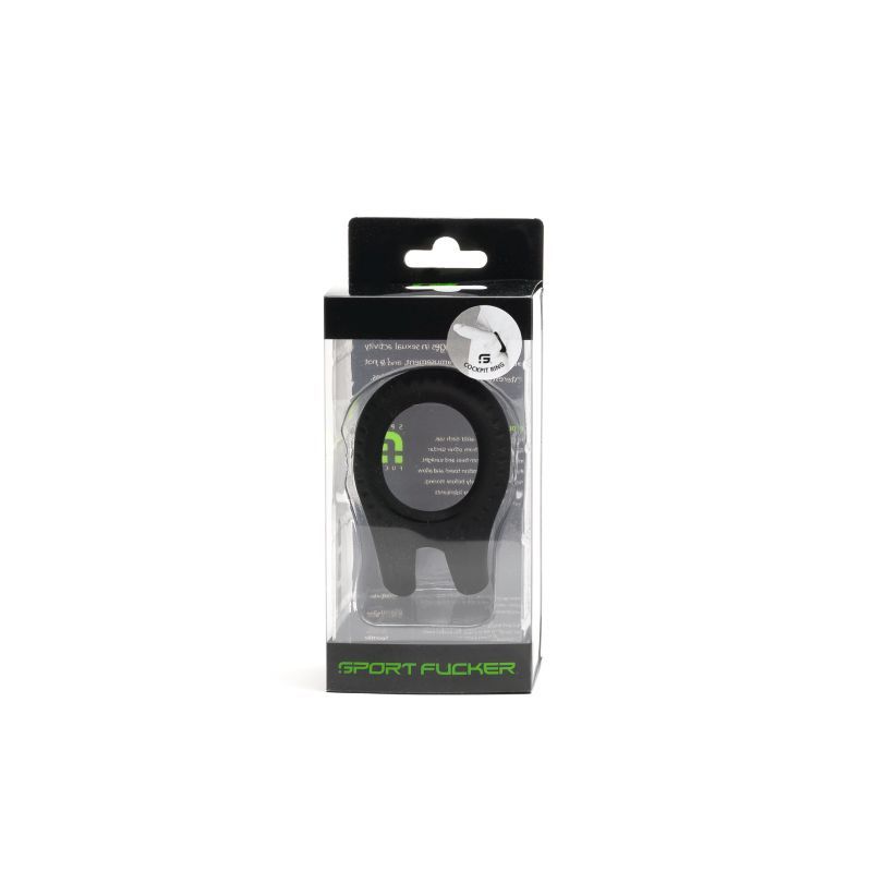 Cockpit Ring Black Premium Teardrop Shape Comfort and Performance Enhancer > Cock Ring > Single Main image