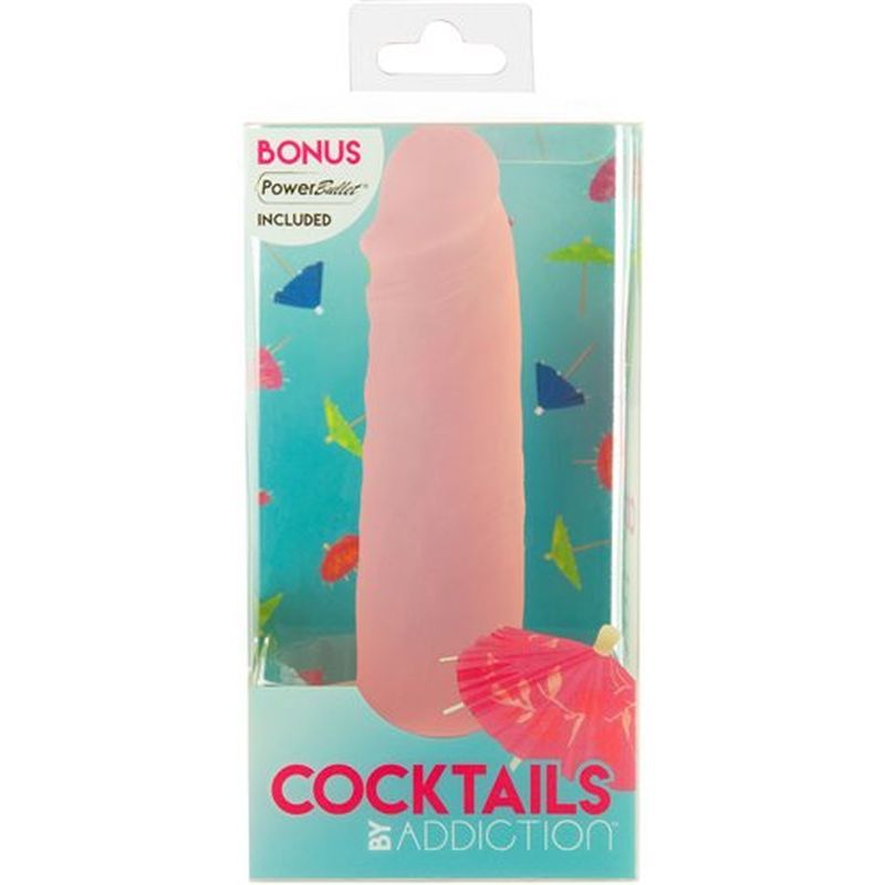 Cocktails Dildo Peach Bellini 5.5 Inch > Dildos > Slim Dildos