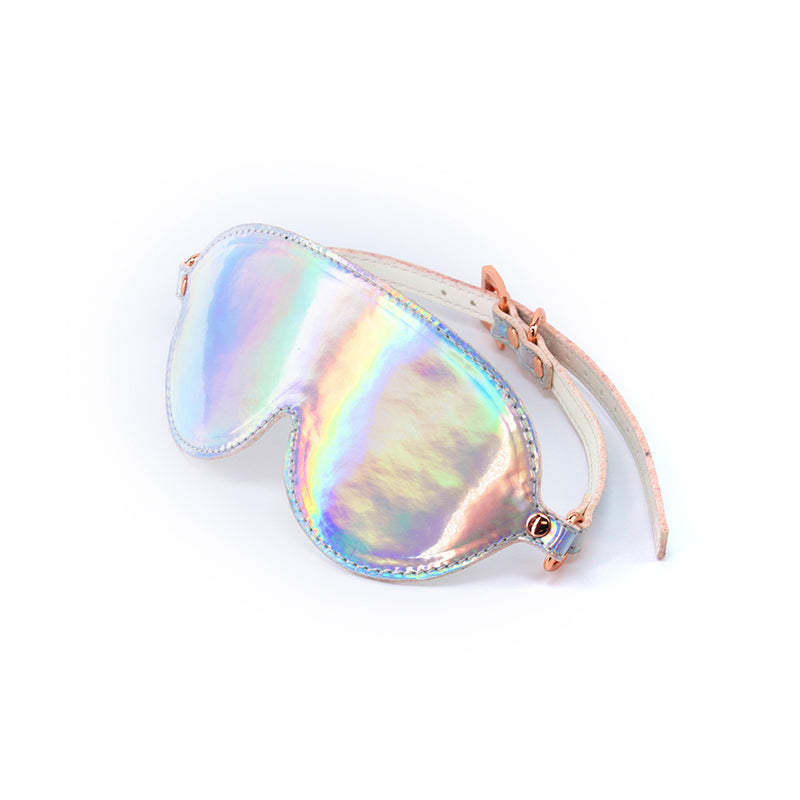 Cosmo Bondage Blindfold Rainbow Metallic Eye Restraint Blindfold