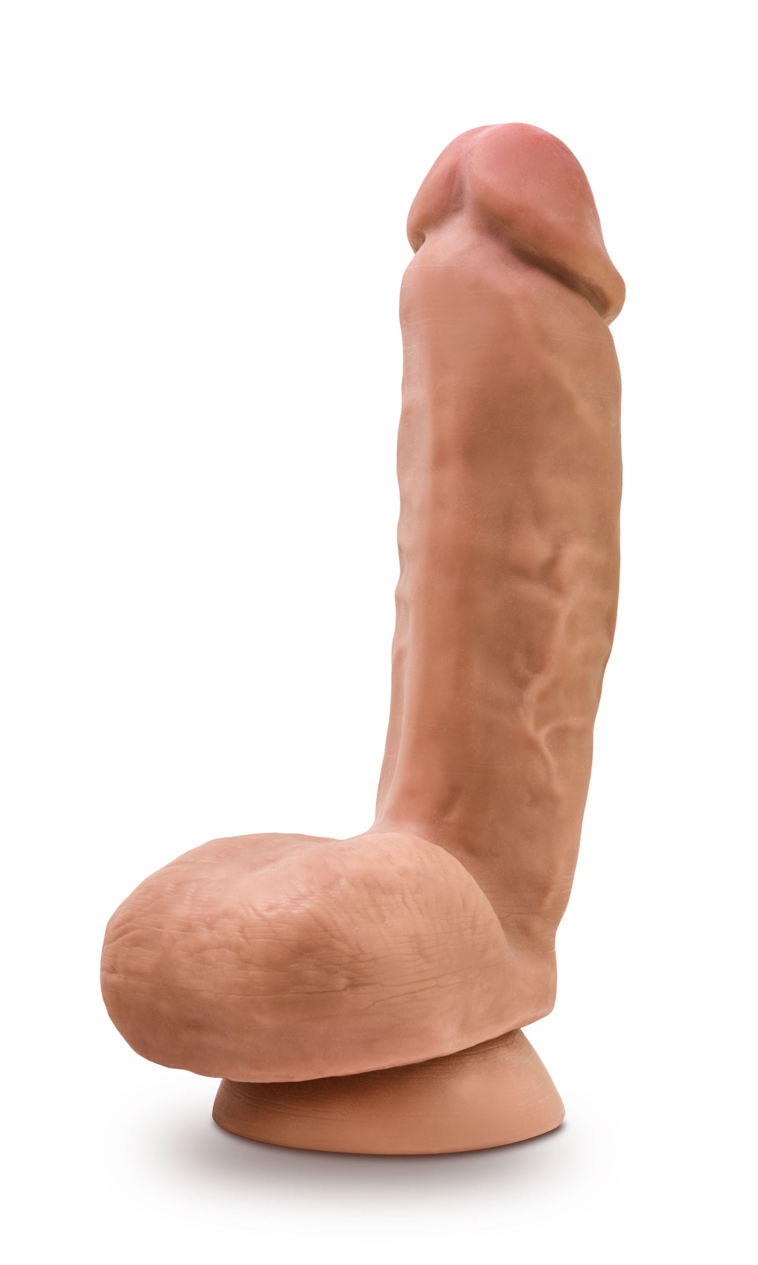 Coverboy The Mailman Realistic Mocha Dildo 6.5" Insertable and Thick Secondary image