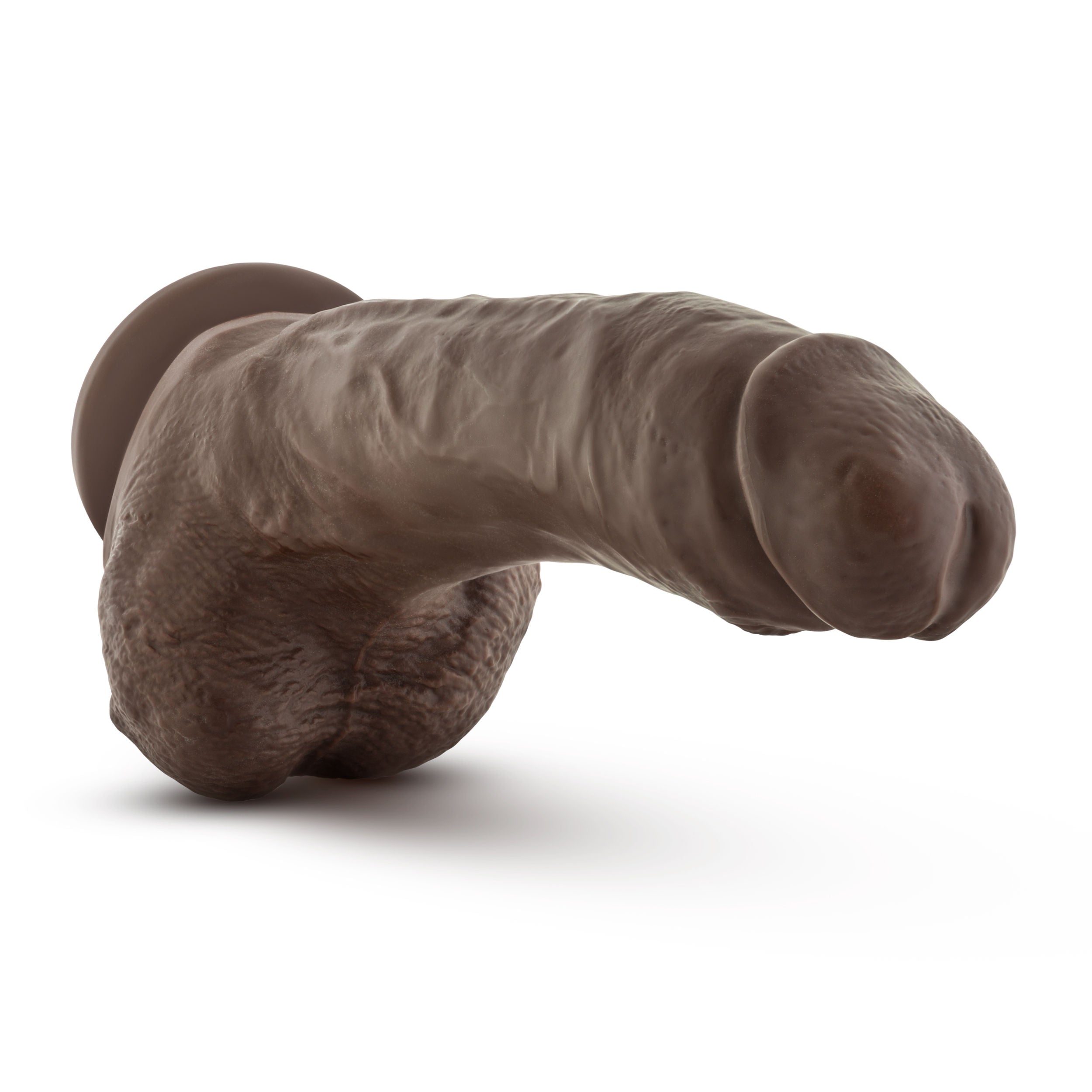 Coverboy The Mechanic Realistic Chocolate 9" Dildo with Suction Base Secondary image