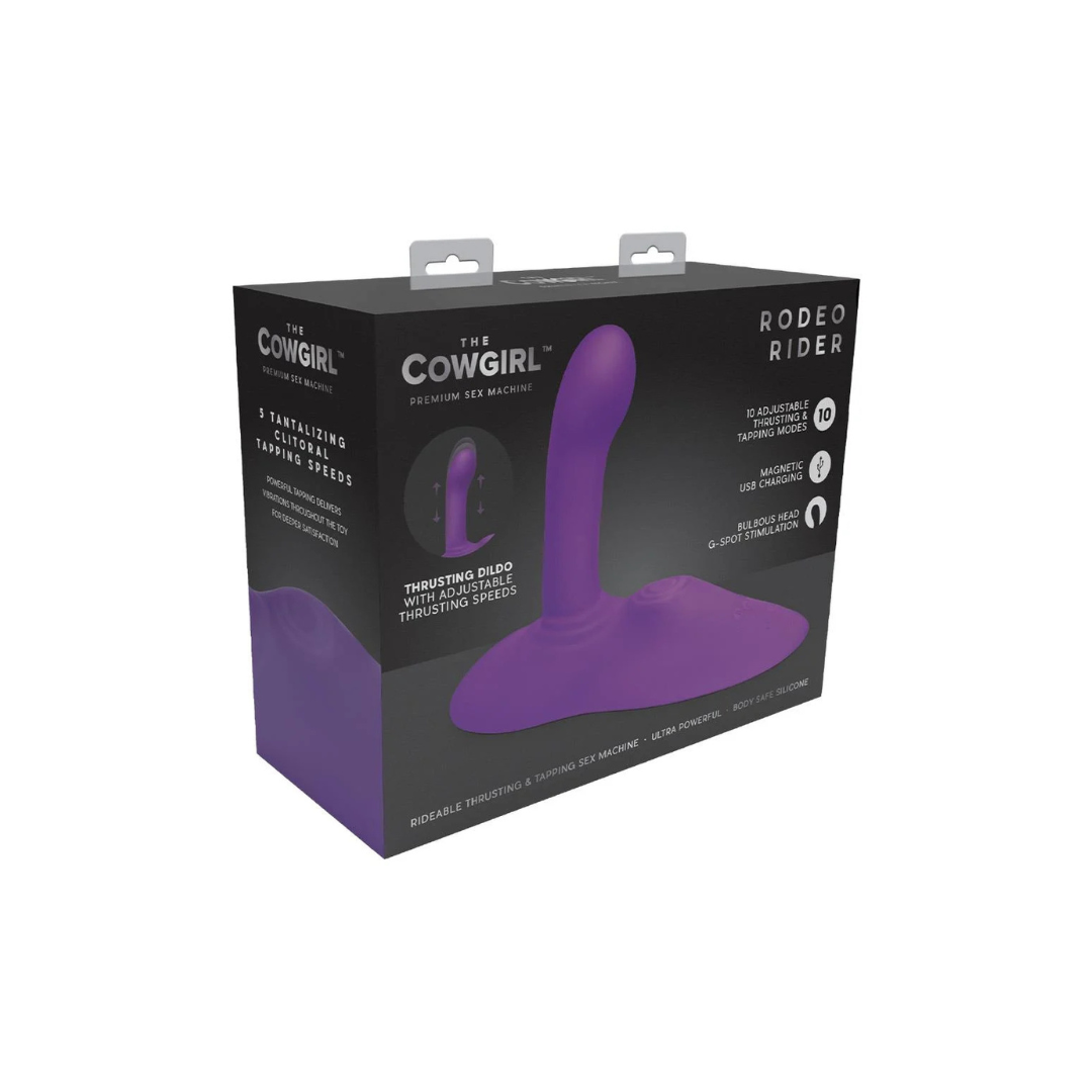 Cowgirl Rodeo Rider Rideable Sex Machine with Clitoral Tapper > Vibrators > Vibrating Pads