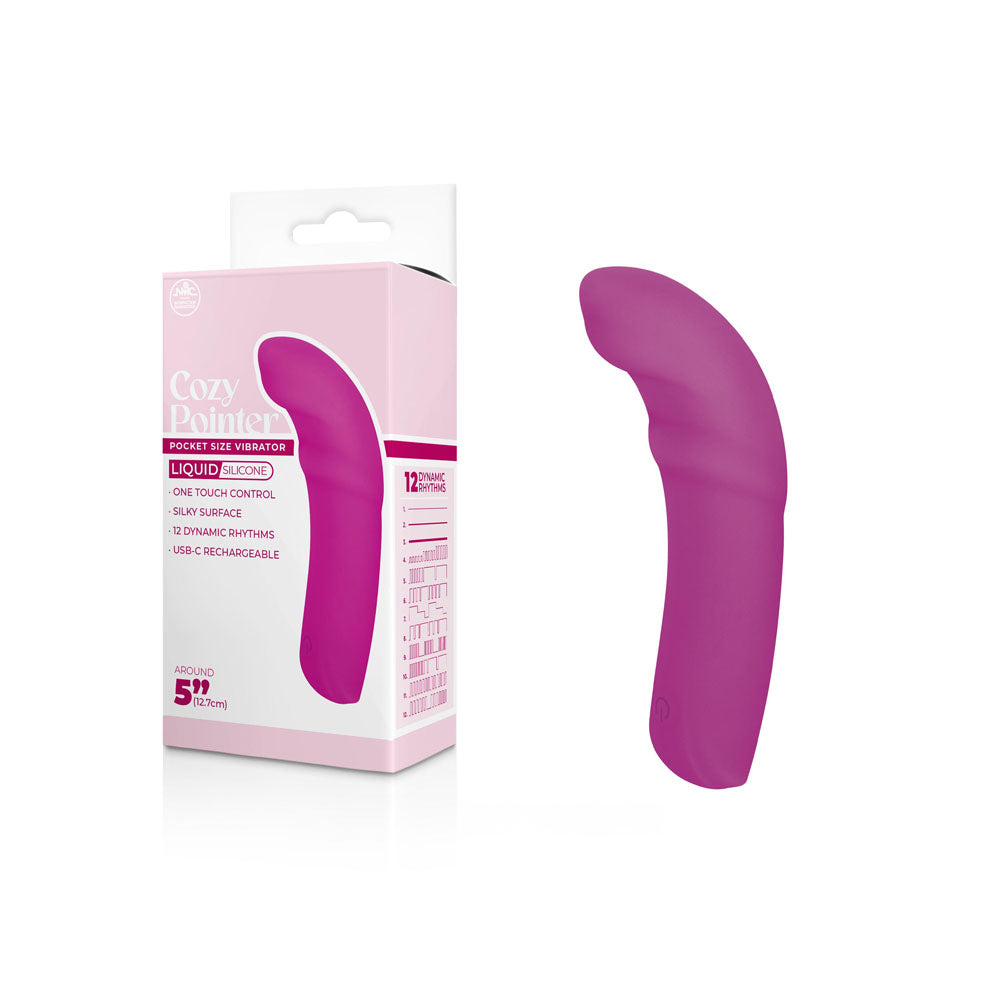 Cozy Pointer - 12.7 cm Soft Silicone Massager > Vibrators > Mini Vibrators Main image