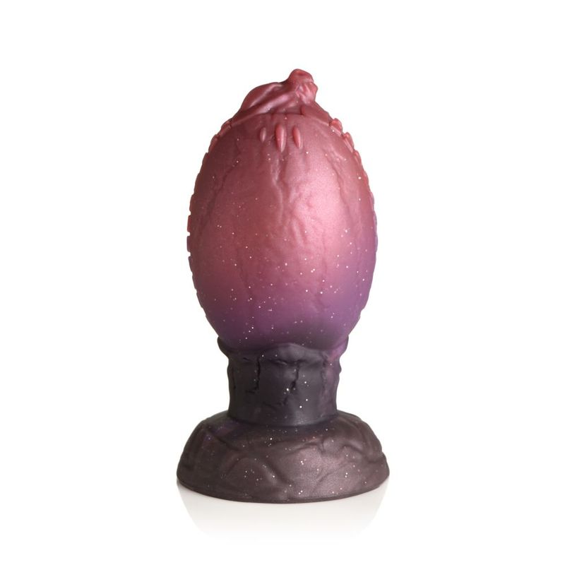 Creature Cocks Dragon Hatch (Dark Red) – Silicone Dildo 5.3 Inches Long Fantasy Dongs