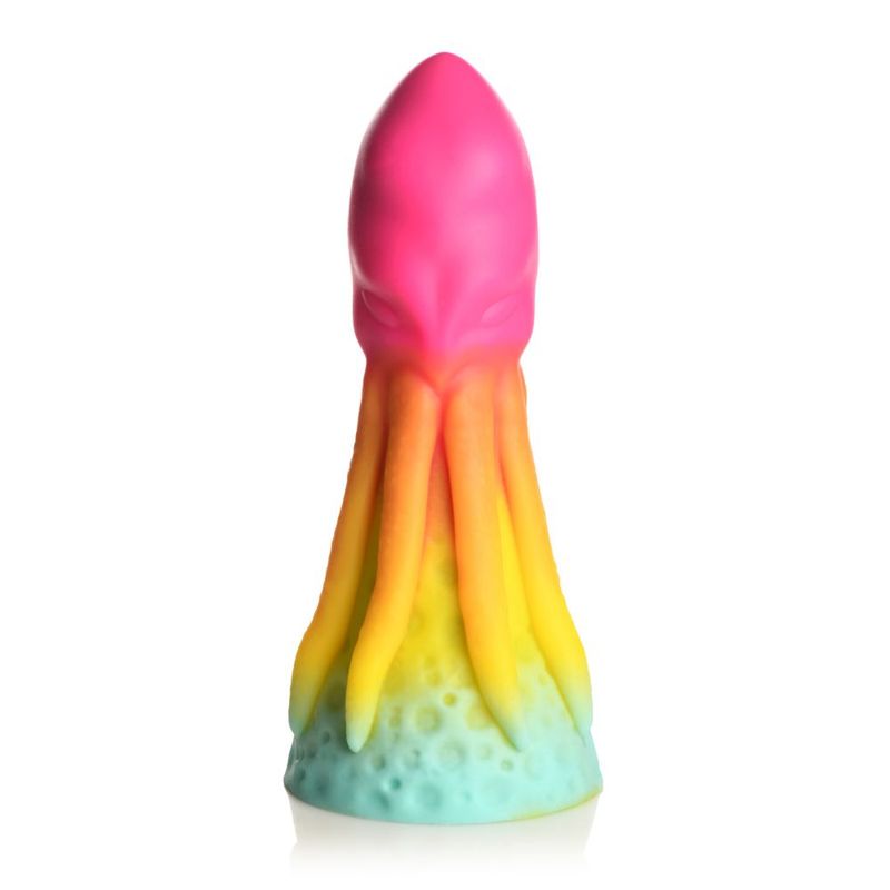 Creature Cocks King Kraken (Rainbow) Silicone Dildo 8.1 Inches – Premium Flexible Dildo > Dildos > Fantasy Main image
