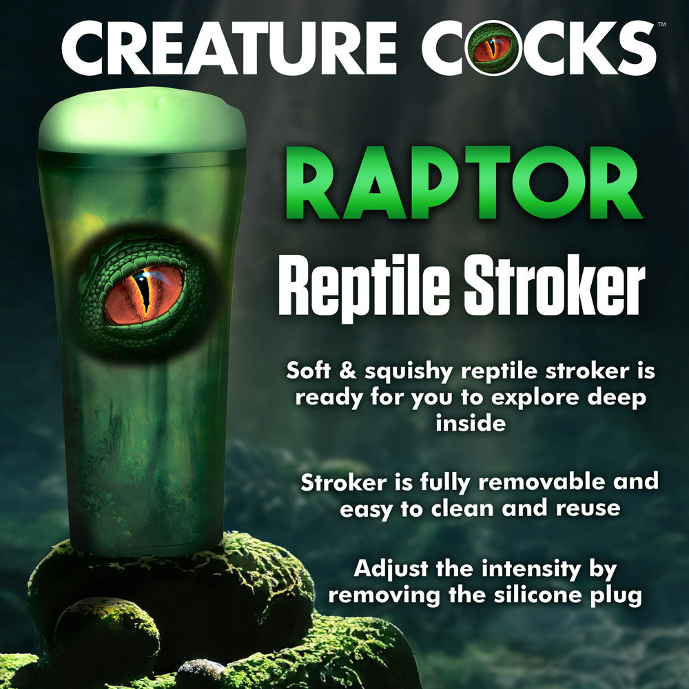 Creature Cocks Raptor Reptile Stroker > Sex Toys For Men > Masturbators > Fantasy