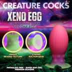Creature Cocks Xeno Egg (Glow in Dark) – Ribbed Alien Egg Vibrator 4.5 inch > Dildos > Fantasy