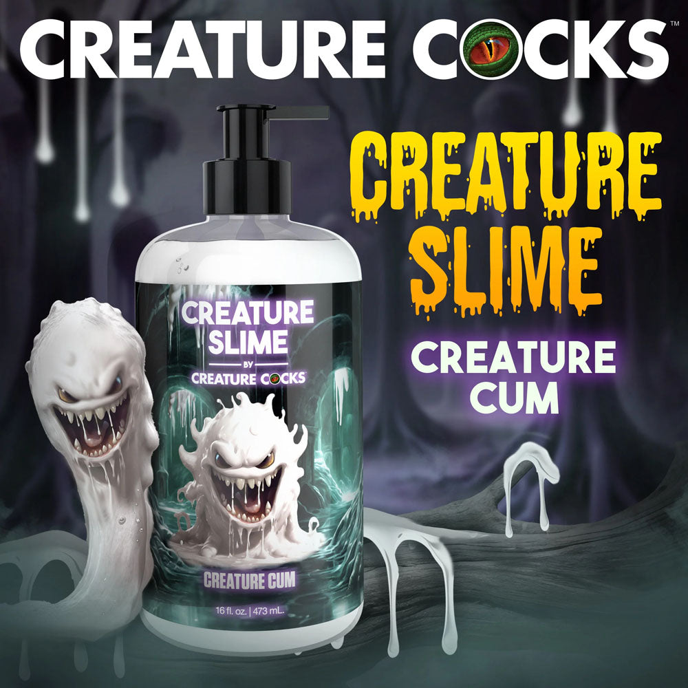 Creature Slime Lubricant by Creature Cocks 8 Ounce Bottle (473ml) Secondary image