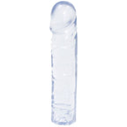 Doc Johnson Crystal Jellies 8 Inch Clear Dong – Soft Flexible Dong 8 Inch Length > Dildos > Realistic Dildos