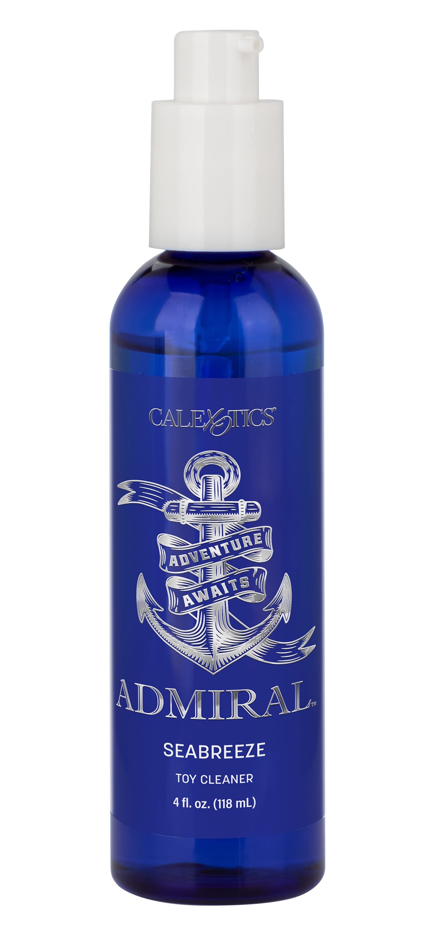 Admiral Seabreeze Toy Cleaner Blue Bottle 4 fl. oz with Pump Spray Default Title > Essentials > Toy Cleaners