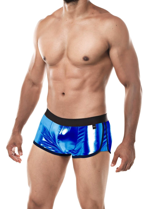 Cut 4 Men Athletic Trunk Boxer Blue Small > Clothes > Mens Trunks Main image
