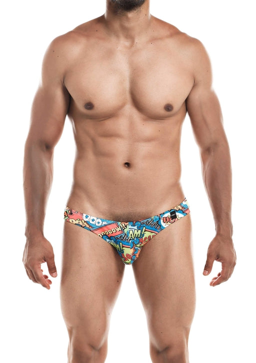 Cut 4 Men Low Rise Bikini Brief Cartoon Print Small > Clothes > Mens Briefs Main image