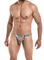 Cut 4 Men Thong Cartoon Large Size Colorful Ergonomic Front Pouch > Clothes > Mens G-Strings
