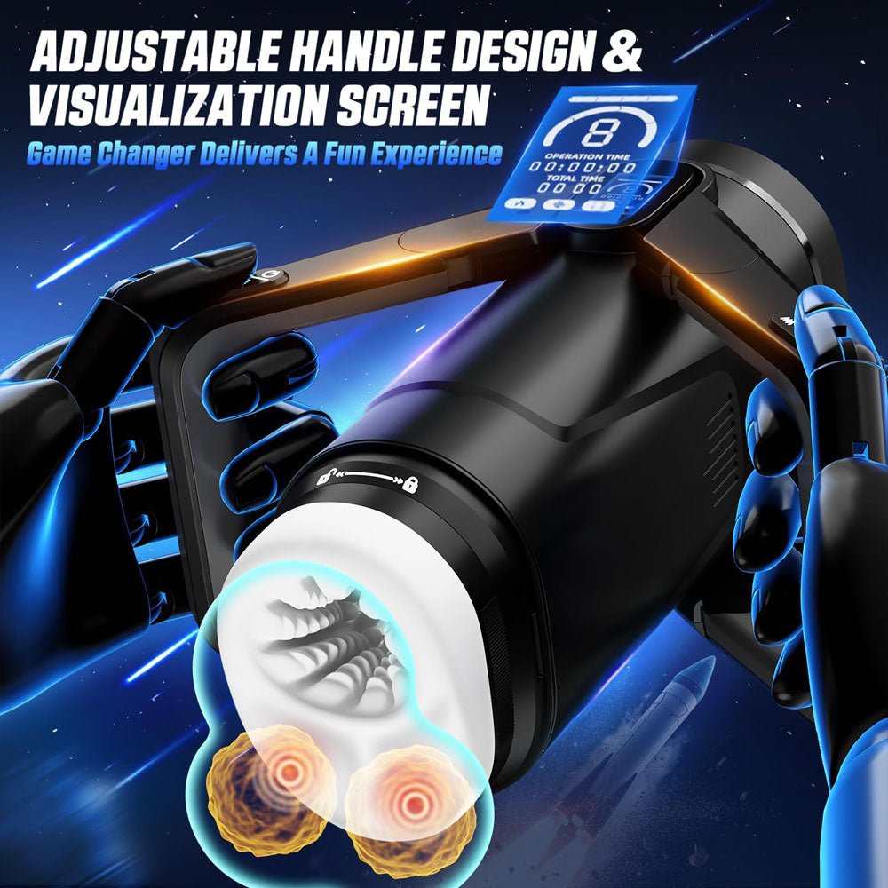 CyberSkin The Wing 29cm Thrusting Auto Masturbator with Heater > Sex Toys For Men > Masturbators Premium