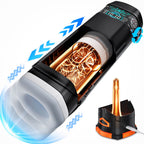Cyberskin B-Titan Thrusting and Vibrating Auto Masturbator with Heater > Sex Toys For Men > Masturbators Premium