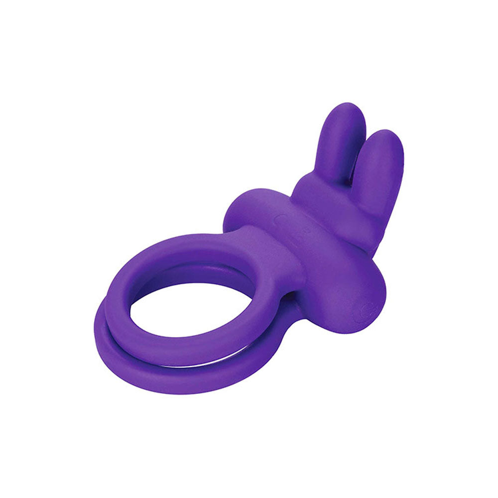 Adam & Eve Rockin' Rabbit – USB Rechargeable Silicone Cock and Balls Ring > Sex Toys > Couples Toys