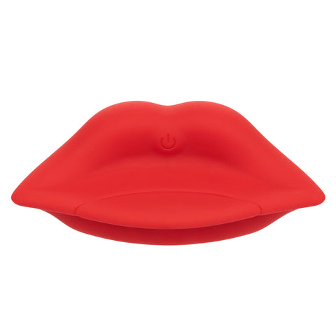 Naughty Bits MUAH Mini Red Lip-Shaped Silicone Vibrator 3.25 Inches Waterproof > Vibrators > Standard Vibrators
