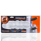 Invader Cocksheath Cool Ice 6.5 Inch Textured Silicone Sleeve for Girth Enhancement > Sex Toys For Men > Penis Sleeves