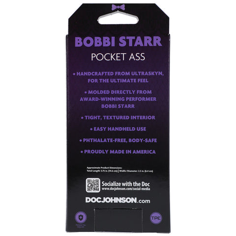 Bobbi Star Ass Masturbator > Sex Toys For Men > Masturbators