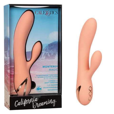 Monterey Magic Vibrator with Clitoral Stimulator – Sleek Vibrator > Vibrators > Ladies > Rabbit