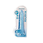 REALROCK Crystal Clear Realistic Dildo with Balls 10 Inch Dong > Dildos > Large Dildos